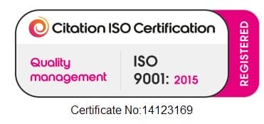 QMS ISO 9001 certified logo