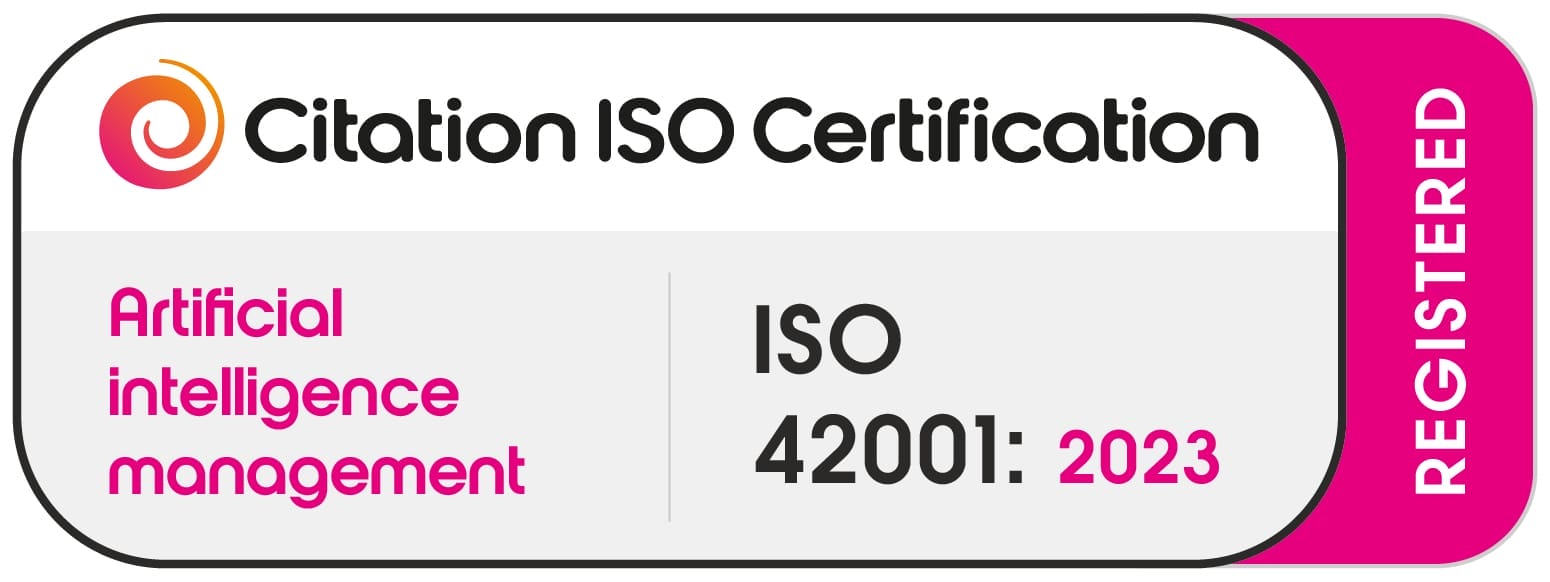 QMS ISO 27001 certified logo